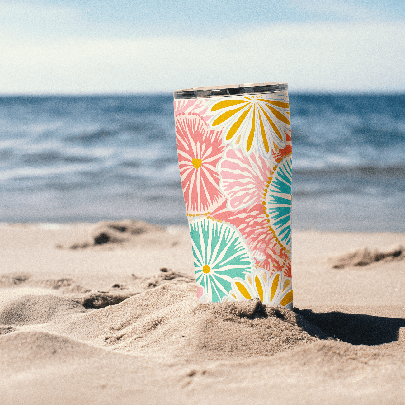 20 oz. Tumbler | Coastal Coral - SIC Lifestyle