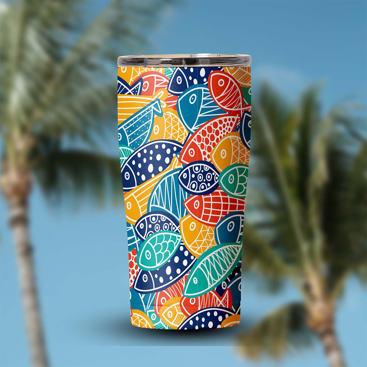 20 oz. Tumbler | Fish Frenzy - SIC Lifestyle