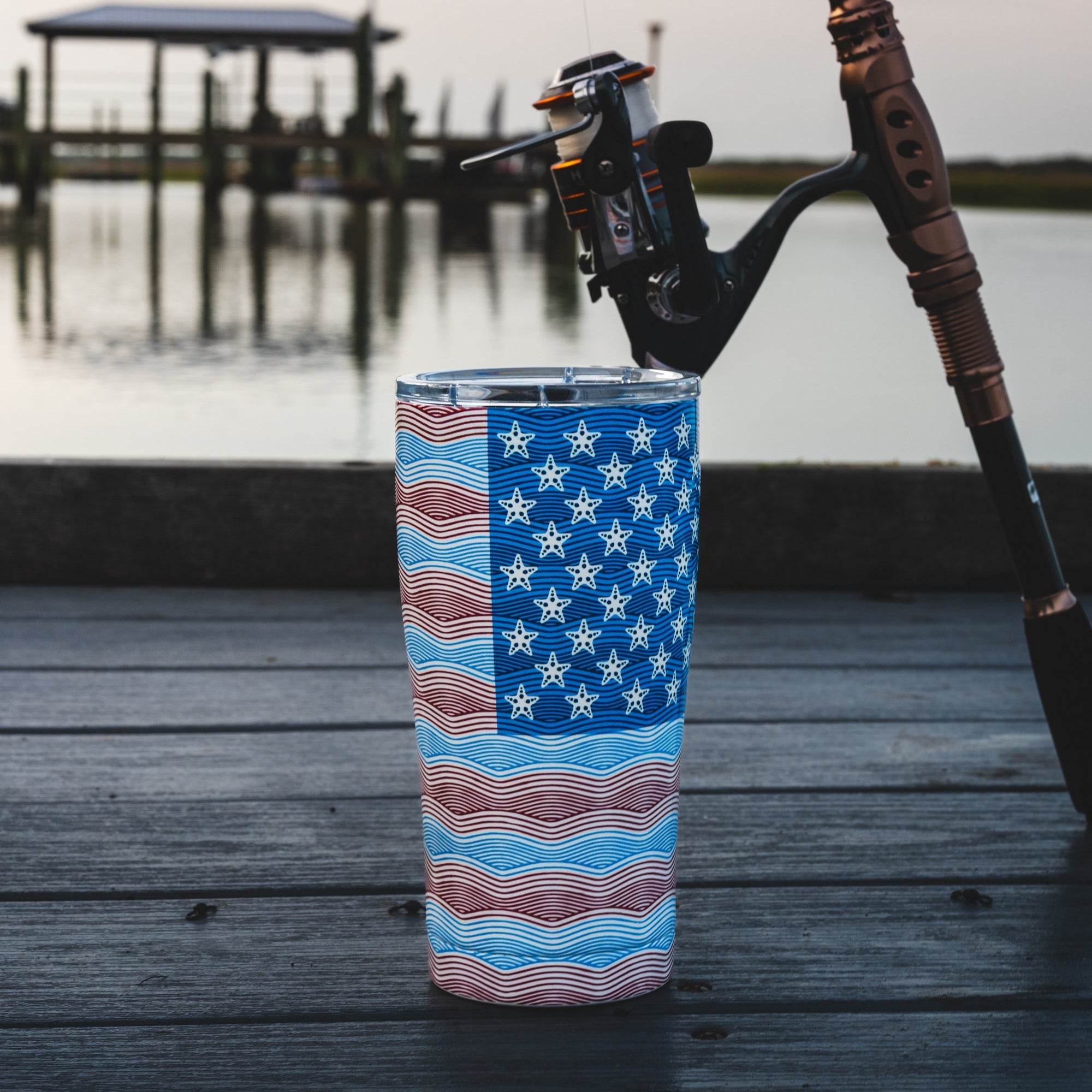 20 oz. Tumbler | Starfish & Stripes - SIC Lifestyle