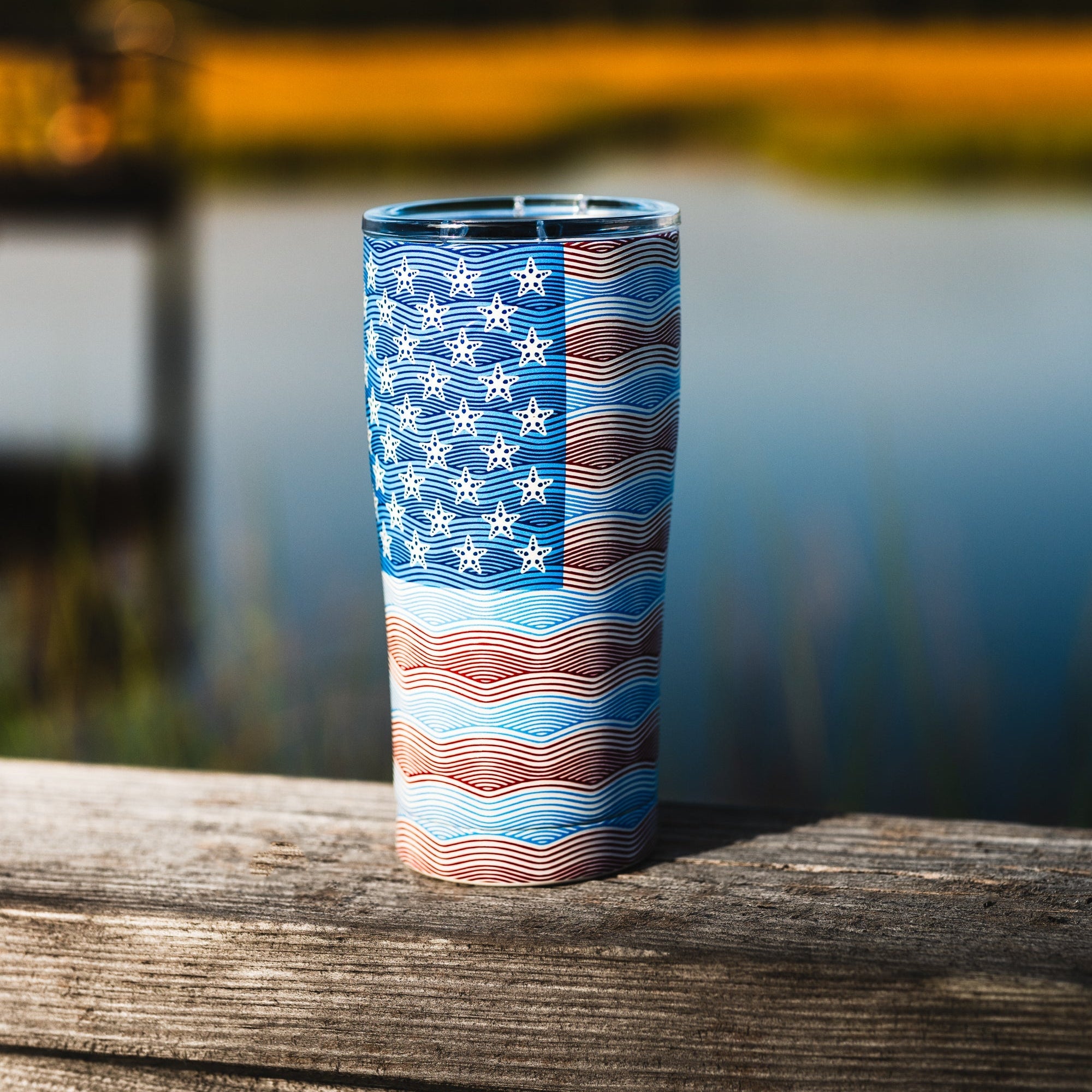 20 oz. Tumbler | Starfish & Stripes - SIC Lifestyle