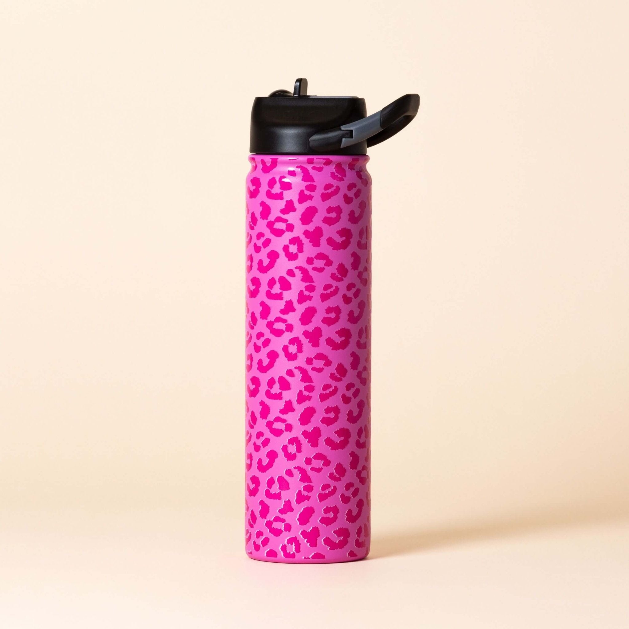 27 oz. Sport Bottle | Pink Leopard - SIC Lifestyle