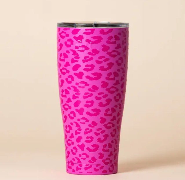 30 oz. Tumbler | Pink Leopard - SIC Lifestyle