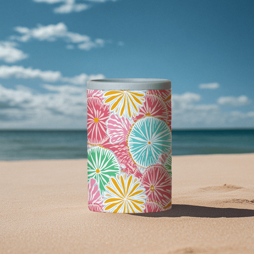Can Cooler | Coastal Coral - SIC Lifestyle