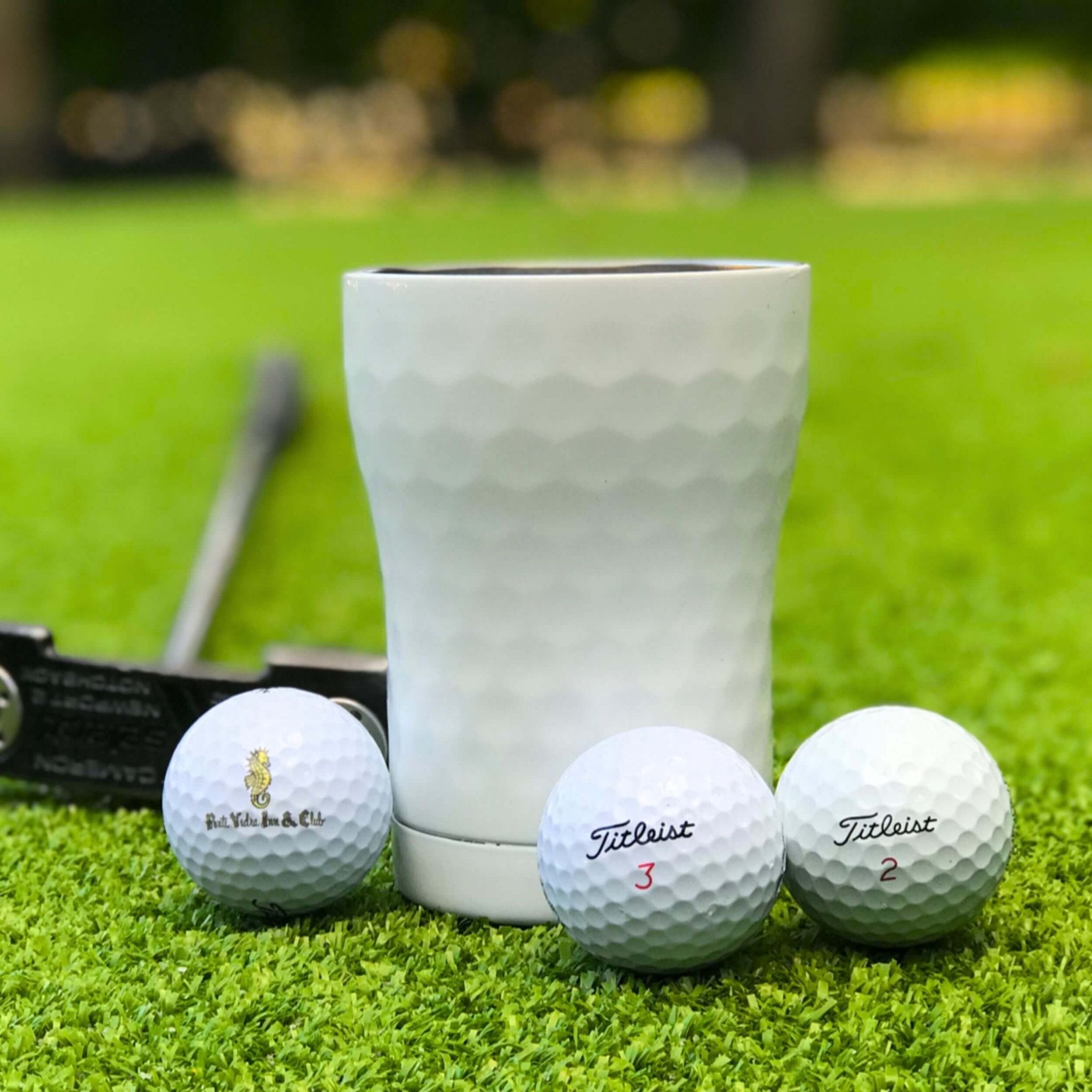 Dimpled Golf 12 oz. Tumbler - SIC Lifestyle