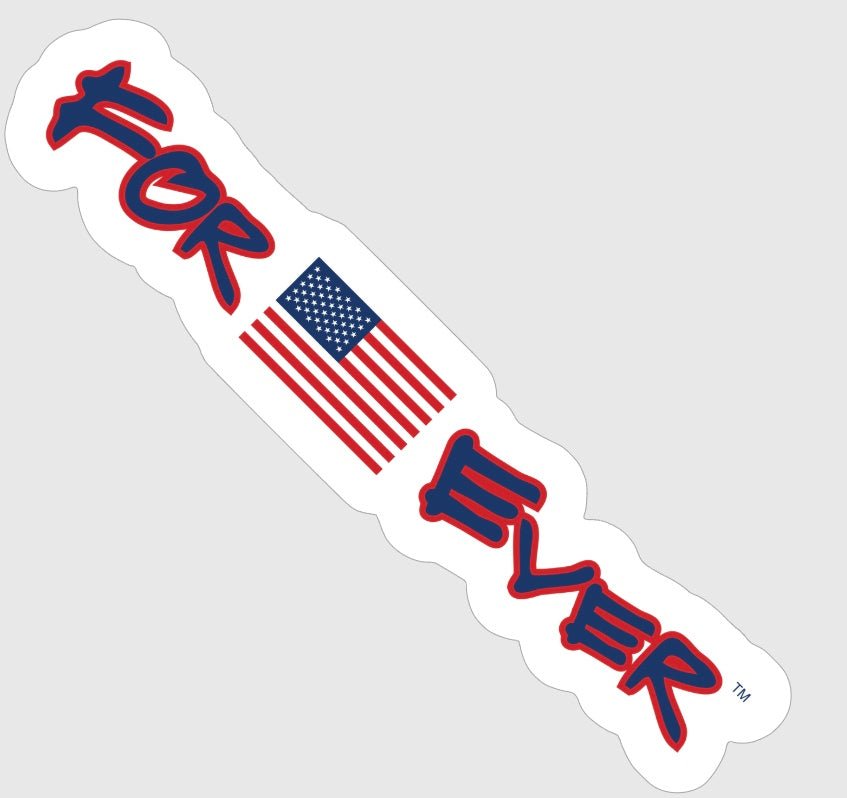 For Ever USA Sticker - Die Cut - SIC Lifestyle