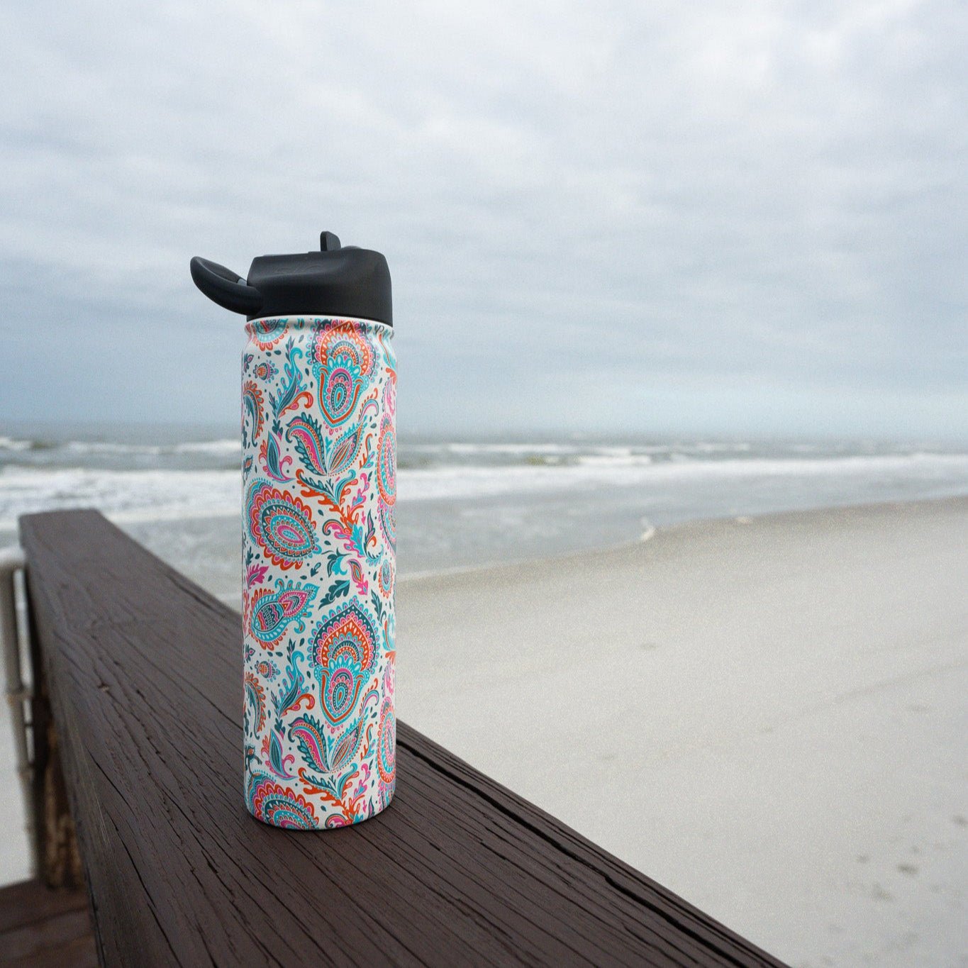 Paisley 27 oz. Sports Bottle - SIC Lifestyle