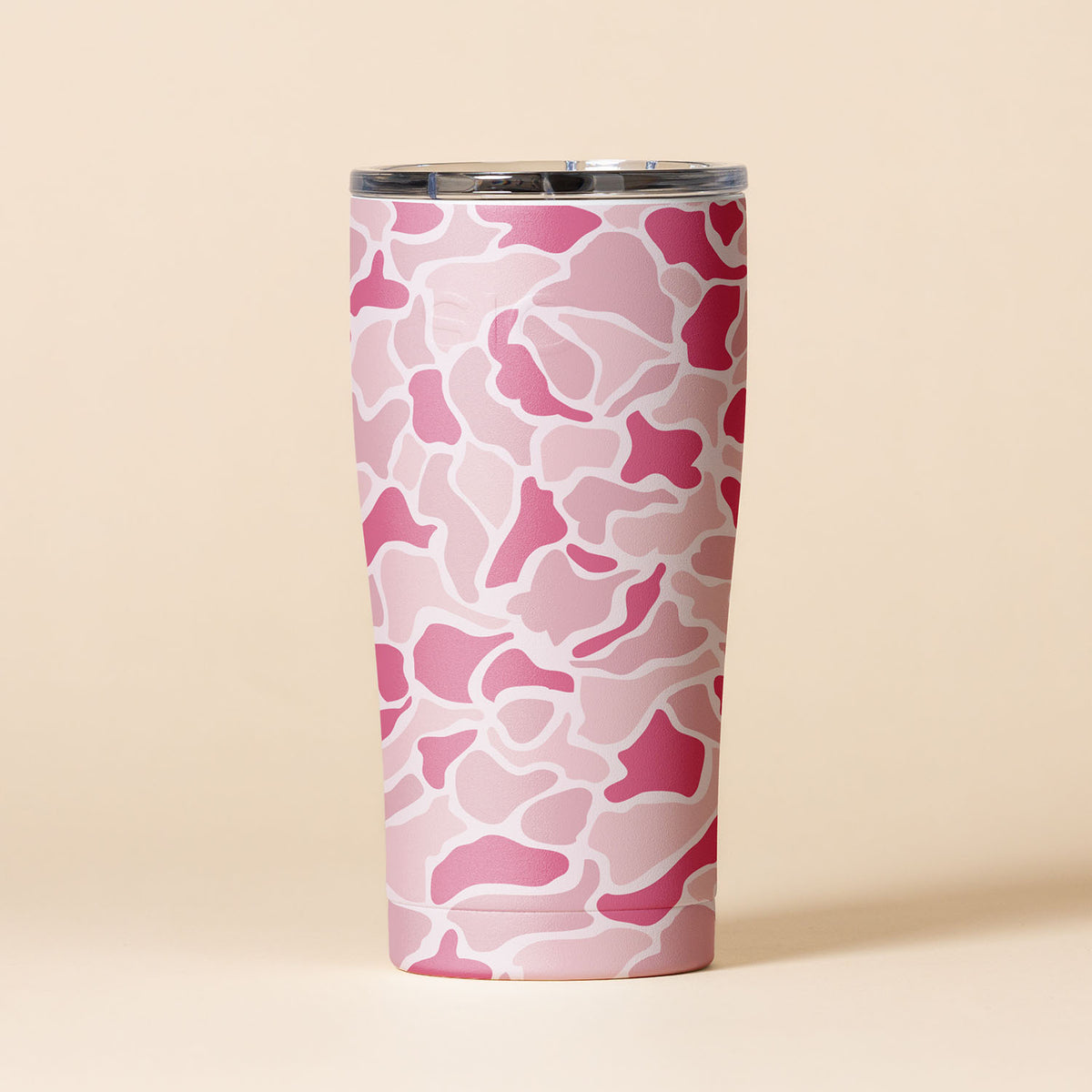 SIC 20 oz. Tumbler in PNK Camo with pink and white camouflage pattern