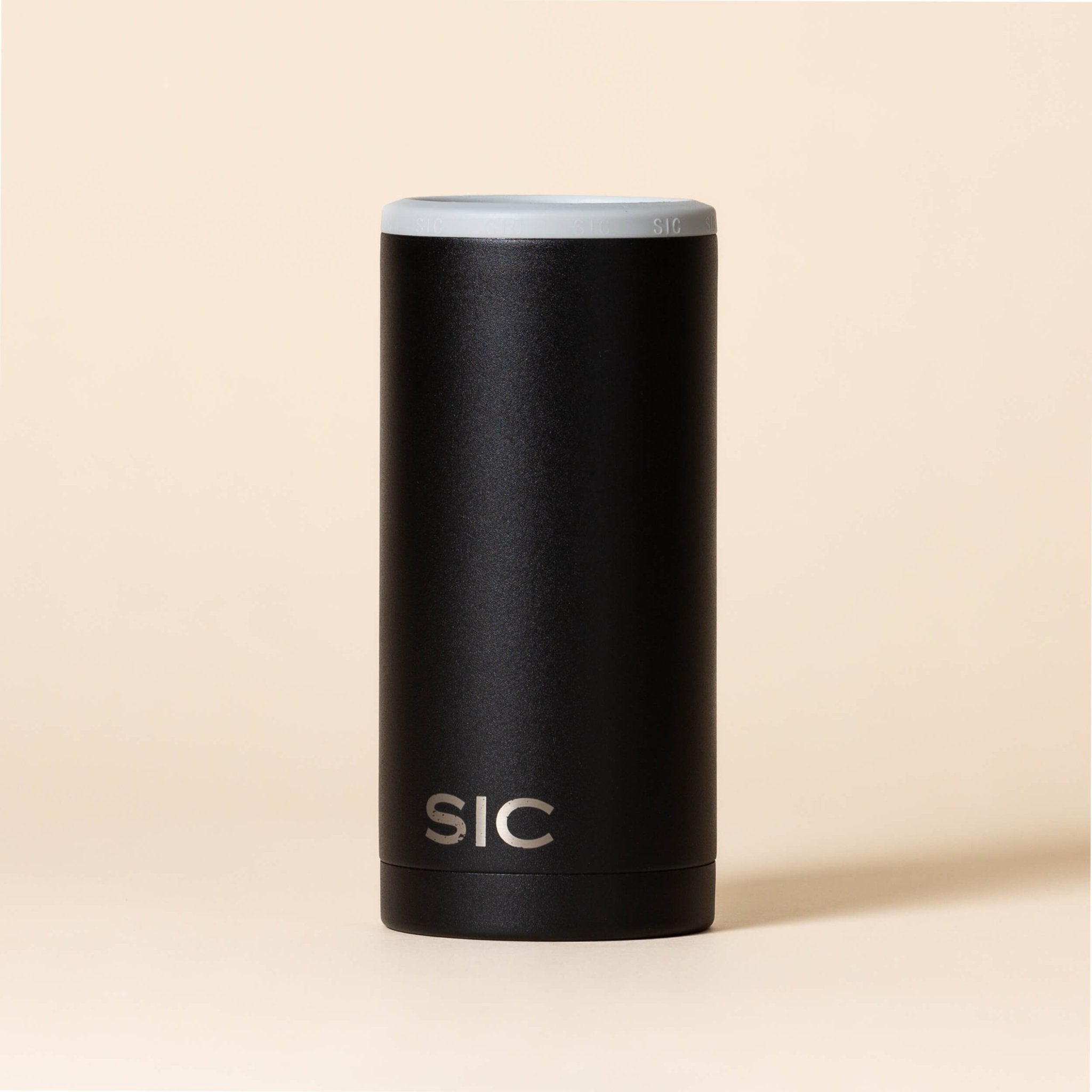 SIC® Slim Can Cooler Matte Black - SIC Lifestyle
