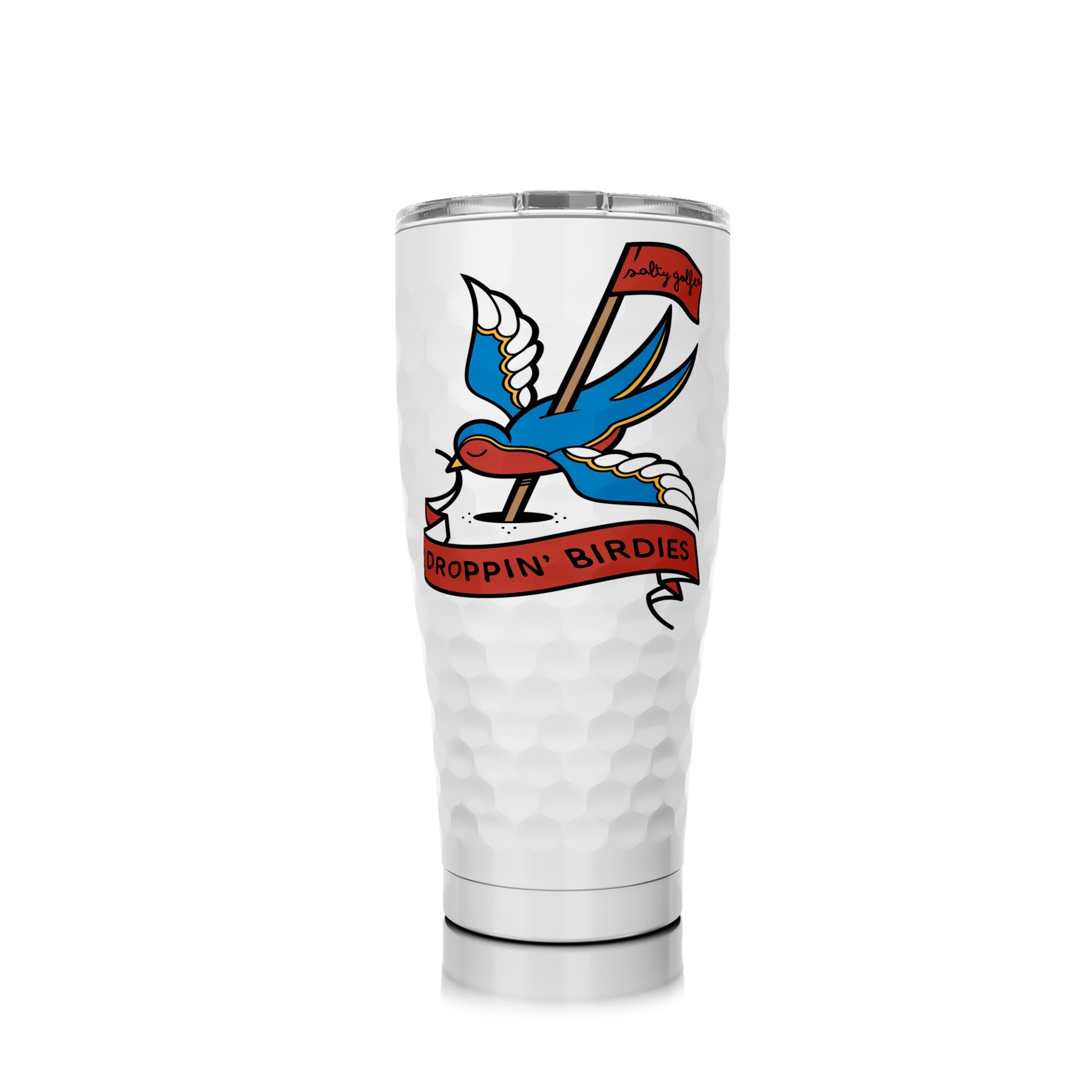 SIC X Droppin' Birdies 30 oz. Dimpled Golf Tumbler - SIC Lifestyle
