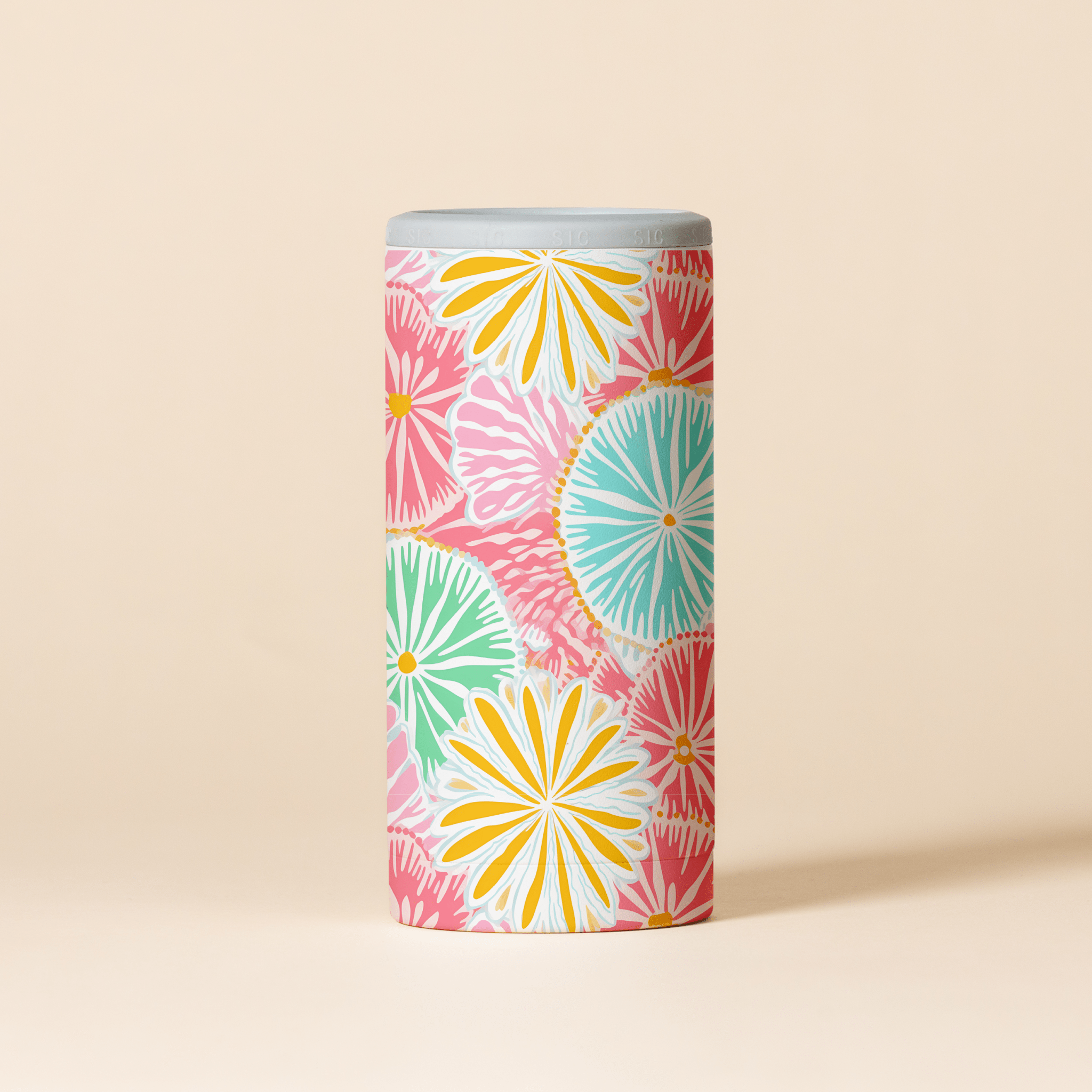 Slim Can Cooler | Coastal Coral - SIC Lifestyle