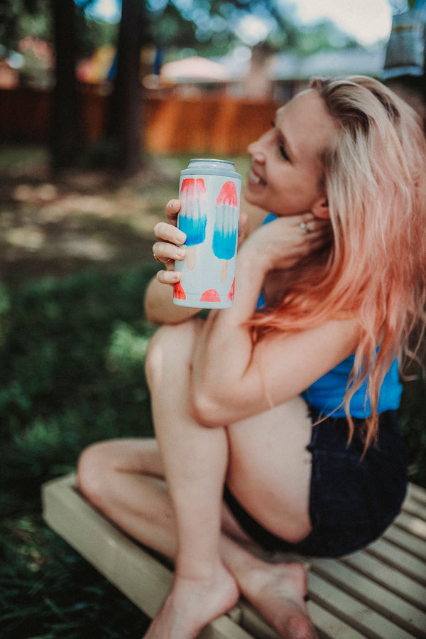 Slim Can Cooler PopSICle