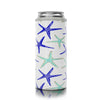 Slim Can Cooler Nautical Starfish