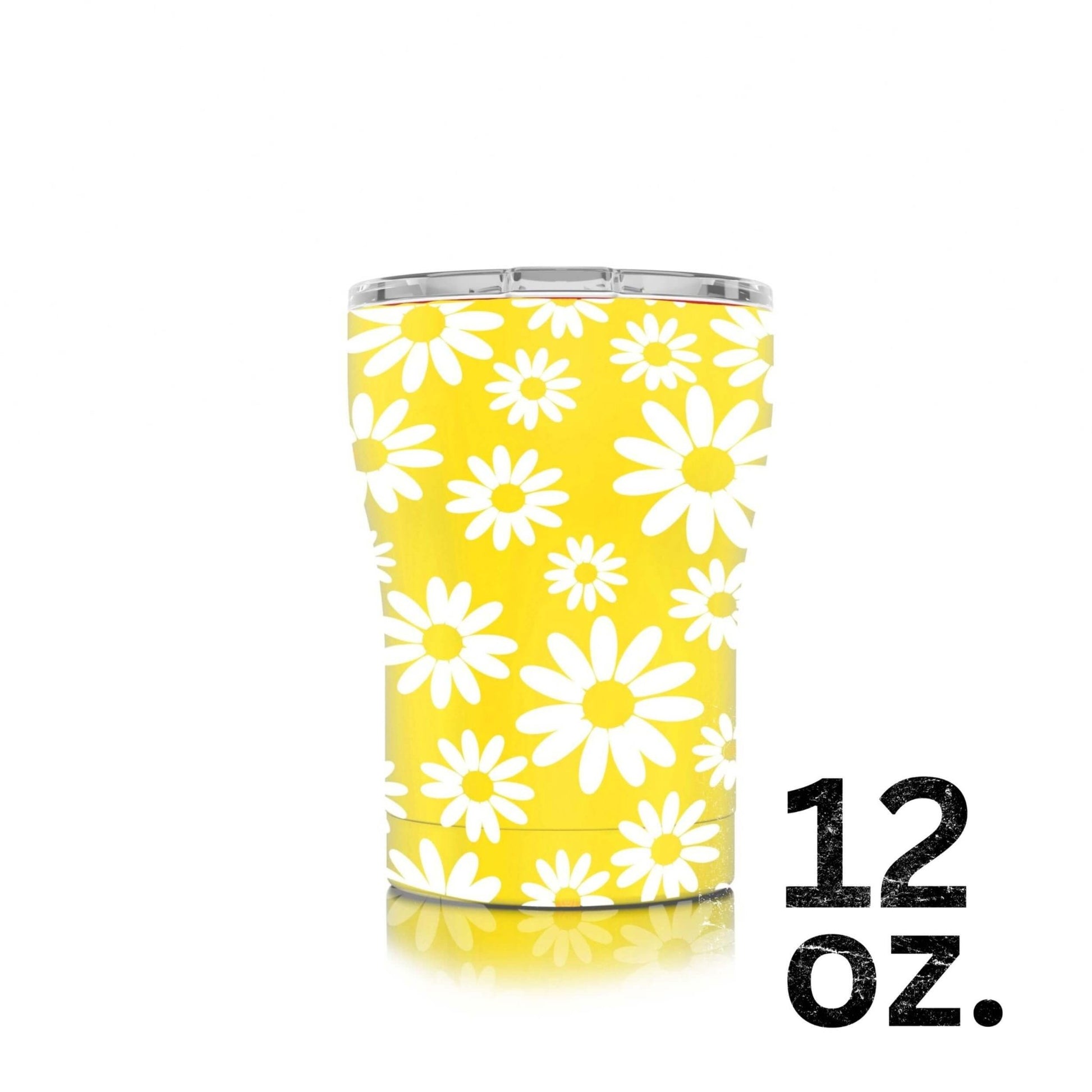 12 oz. SIC® Yellow Daisy Tumbler - SIC Lifestyle