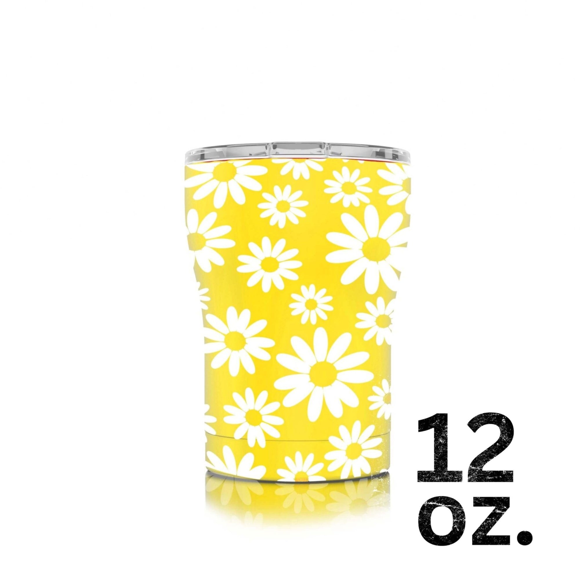 12 oz. SIC® Yellow Daisy Tumbler - SIC Lifestyle
