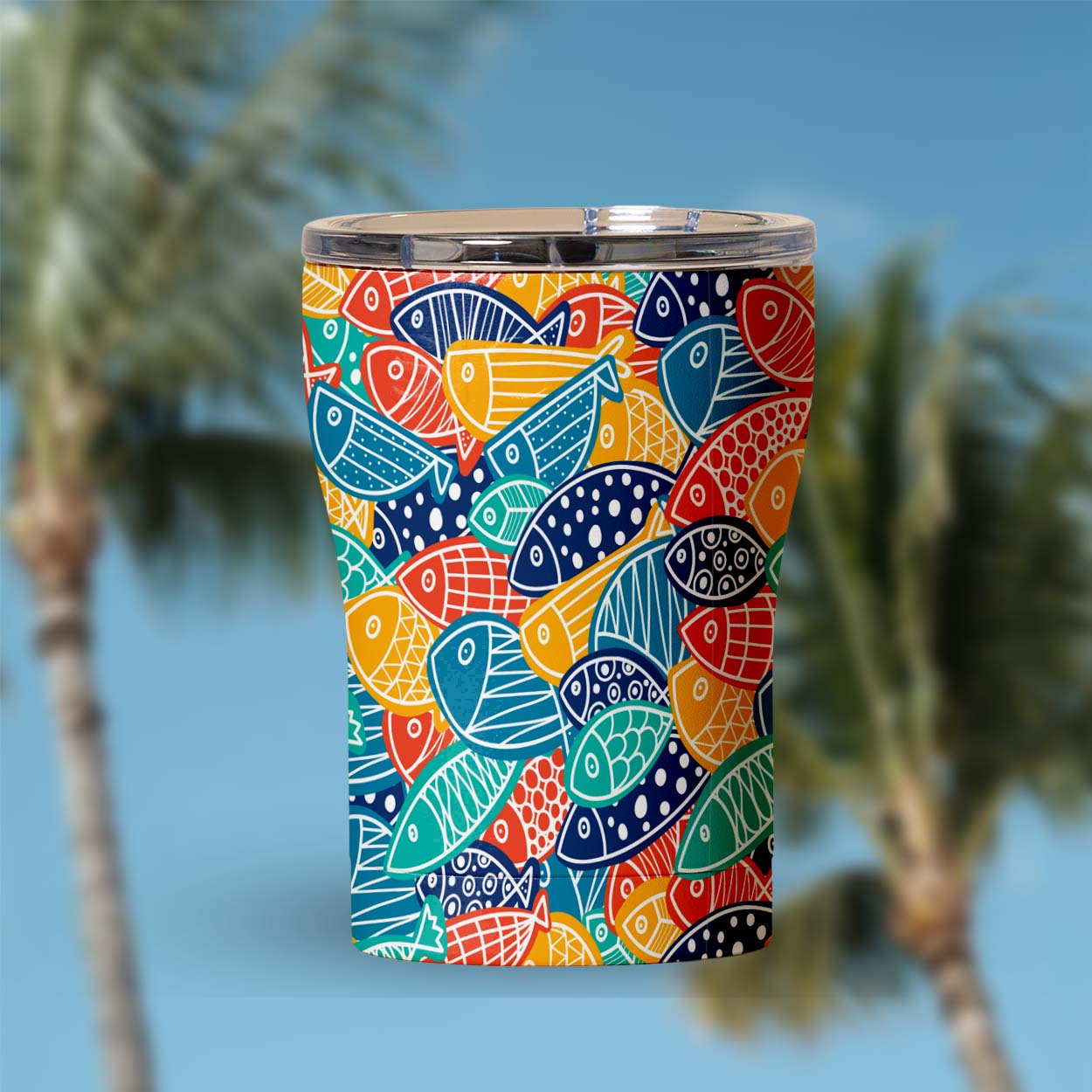 12 oz. Tumbler | Fish Frenzy - SIC Lifestyle