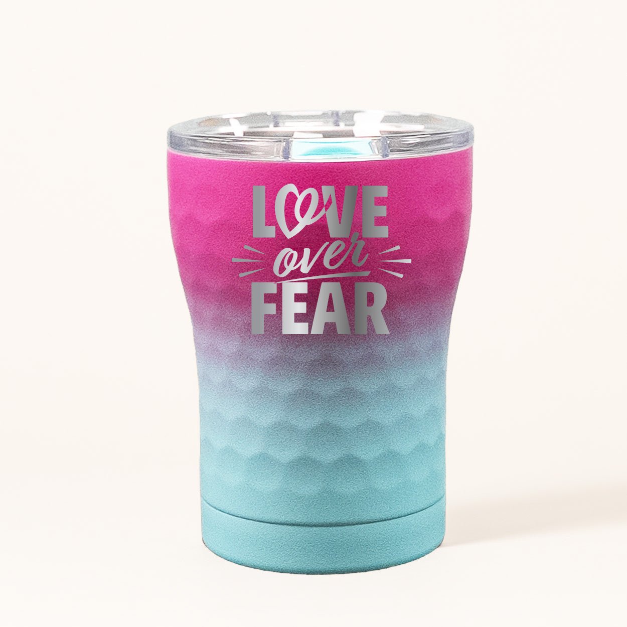 12 oz. Tumbler | Love over Fear South Beach - SIC Lifestyle