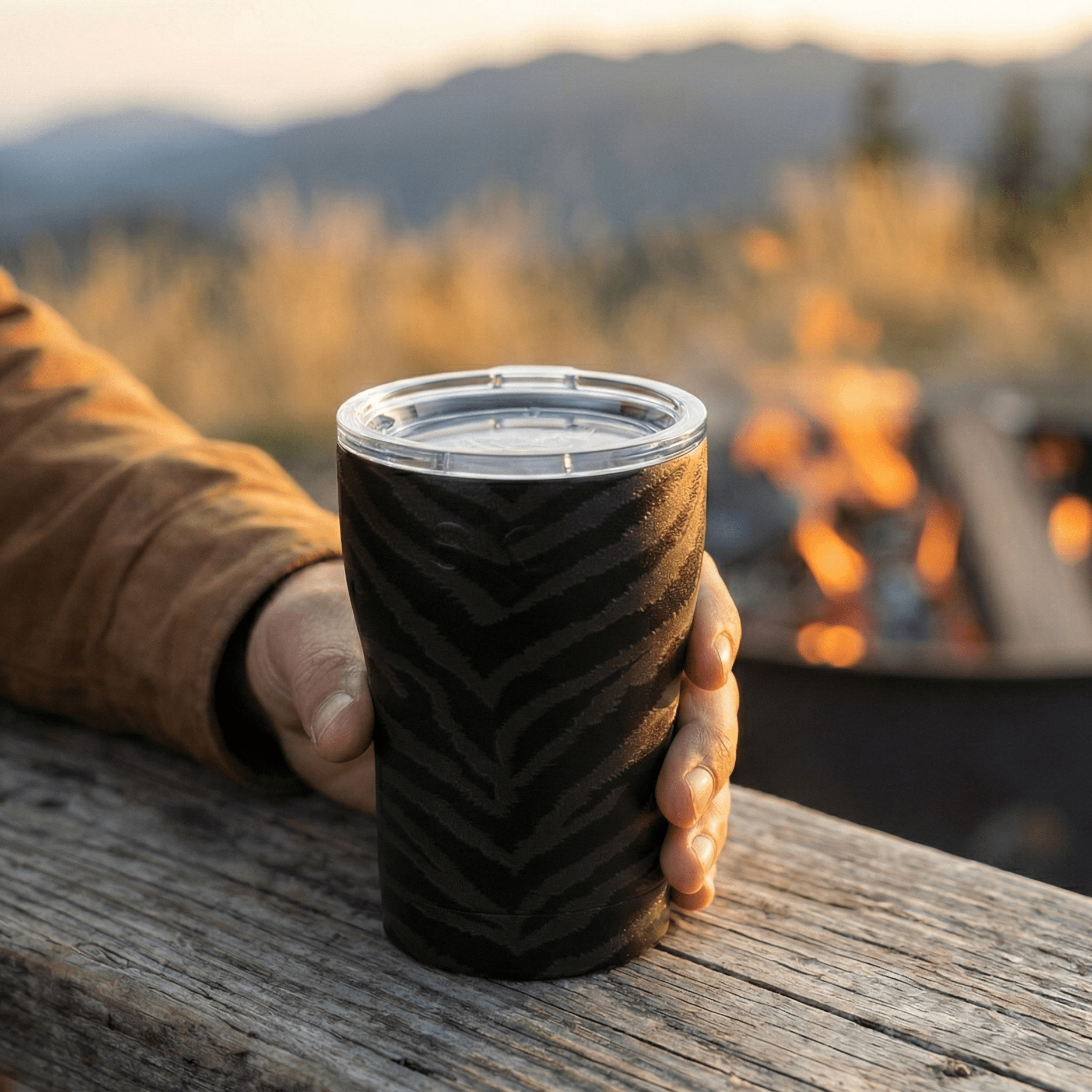 12 oz. Tumbler | Zebra Eclipse - SIC Lifestyle