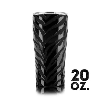 20 oz. SIC® Zebra Eclipse Tumbler - SIC Lifestyle