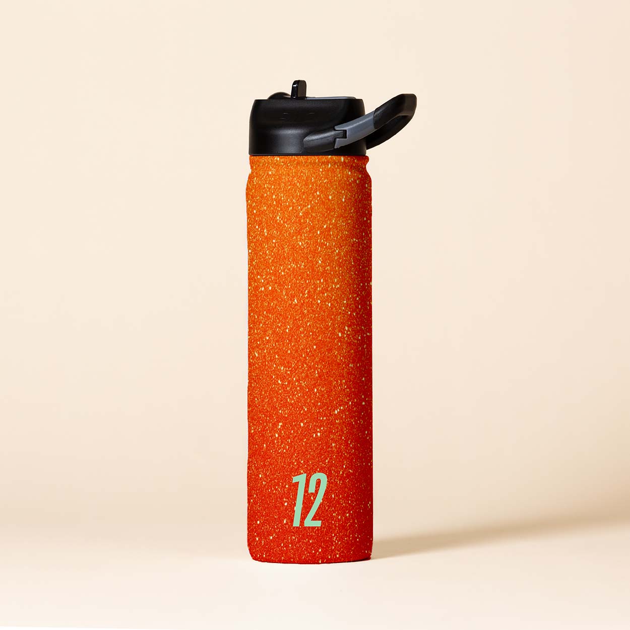 27 oz. Sport Bottle | Glitter Orange - SIC Lifestyle