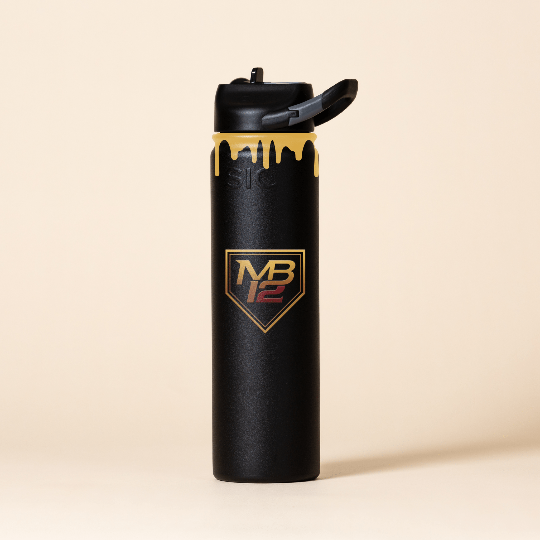 27 oz. Sport Bottle | MB12 Matte Black - SIC Lifestyle