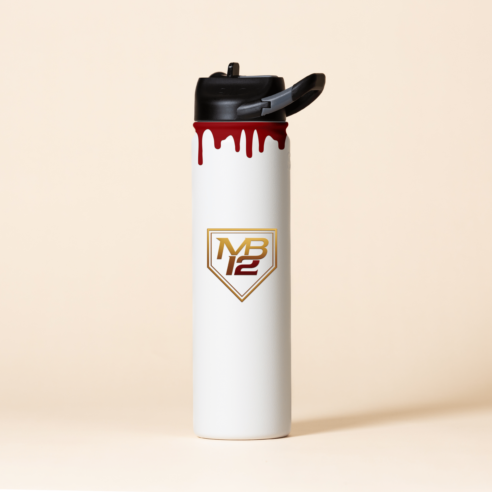 27 oz. Sport Bottle | MB12 Matte White - SIC Lifestyle