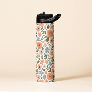 27 oz. Sport Bottle | Peach Petals - SIC Lifestyle
