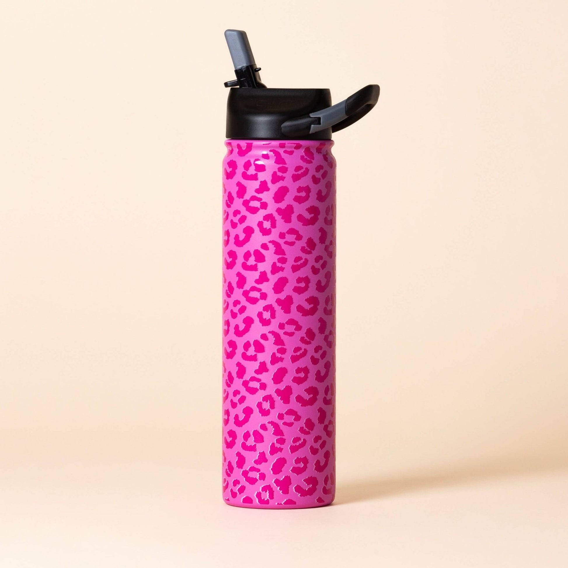 27 oz. Sport Bottle | Pink Leopard - SIC Lifestyle