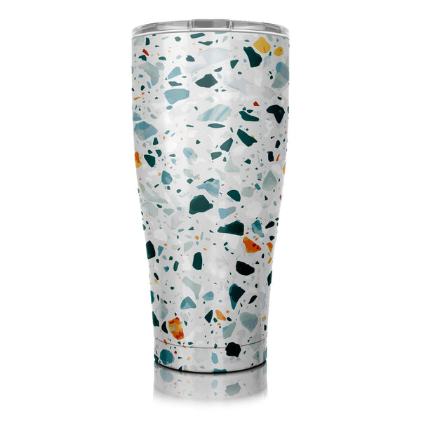 30 oz. SIC® Sea Glass Stone Tumbler - SIC Lifestyle