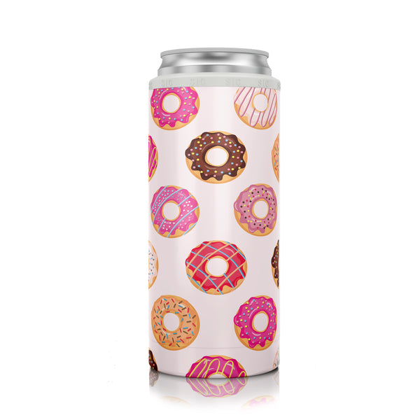 SIC® Slim Can Cooler Pink Donuts
