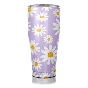 30 oz. Purple Daisy