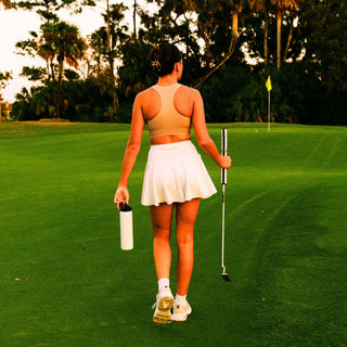 Dimpled Golf 27 oz. Water Bottle - SIC Lifestyle