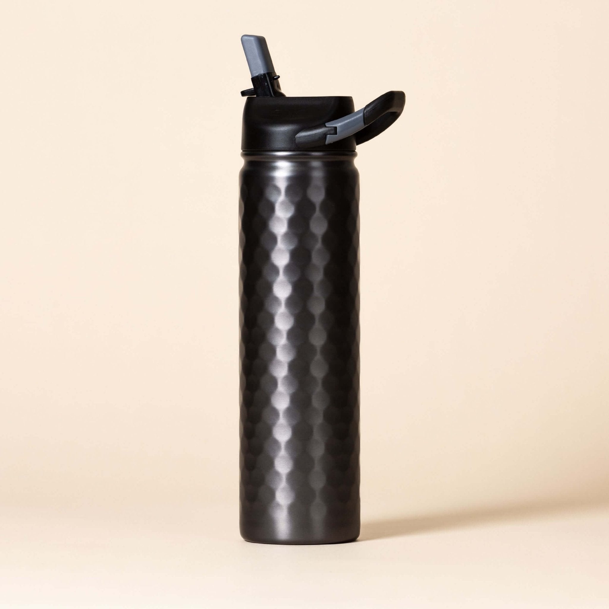 Hammered Gunmetal 27 oz. Water Bottle - SIC Lifestyle