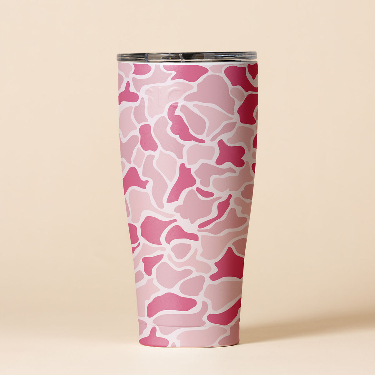 SIC 30 oz. Tumbler in PNK Camo with pink and white camouflage pattern