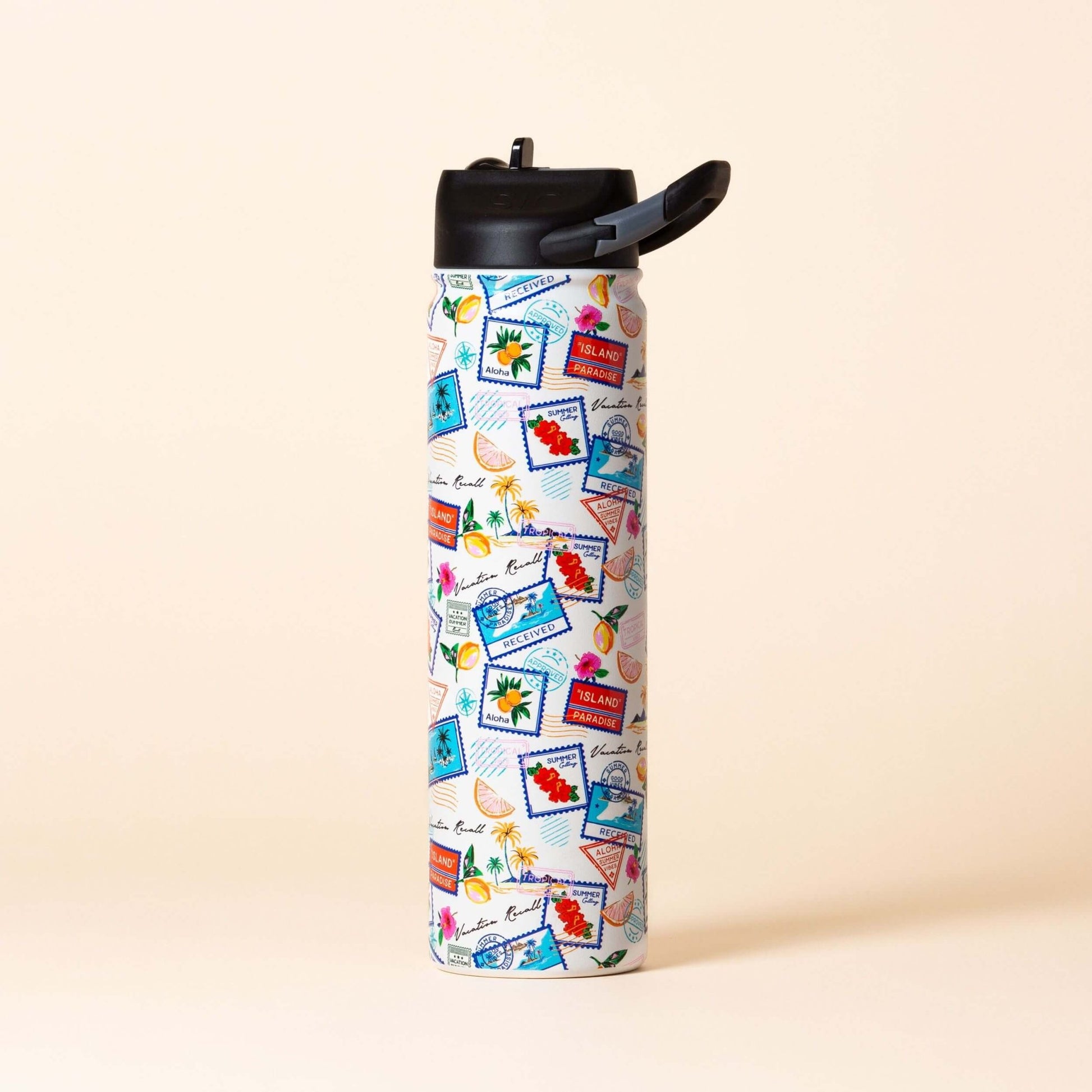 Postcards From Paradise 27 oz. Water Bottle - SIC Lifestyle