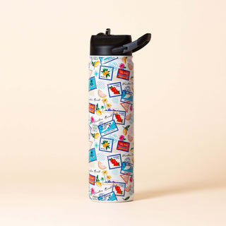Postcards From Paradise 27 oz. Water Bottle - SIC Lifestyle