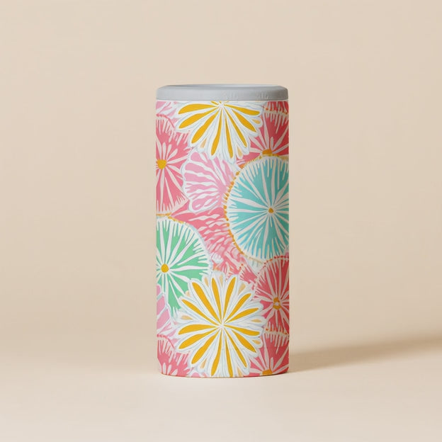 Slim Can Cooler | Coastal Coral