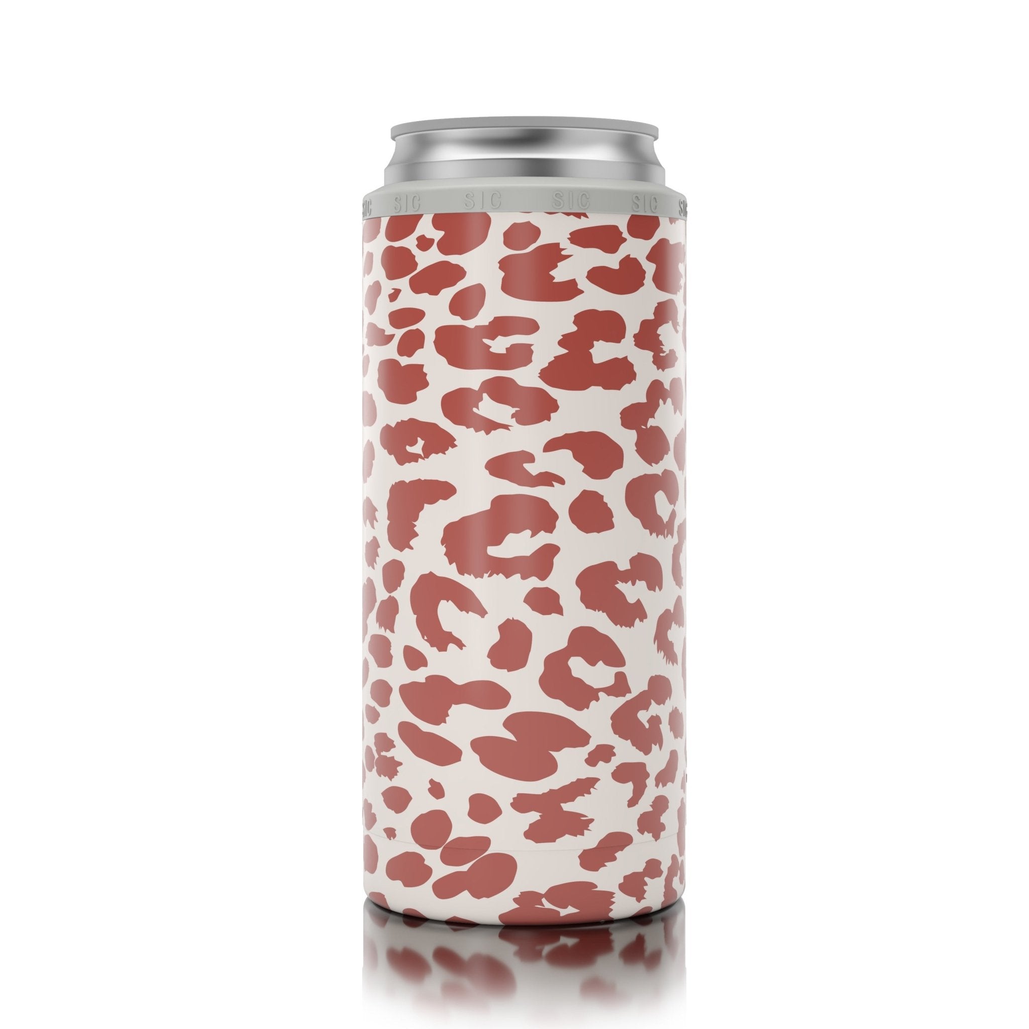 SIC® Slim Can Cooler New Leopard - SIC Lifestyle