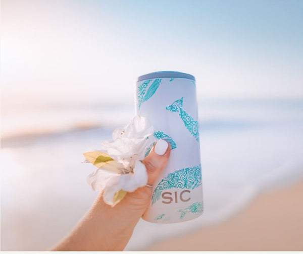 SIC® Slim Can Cooler Wacky Whales