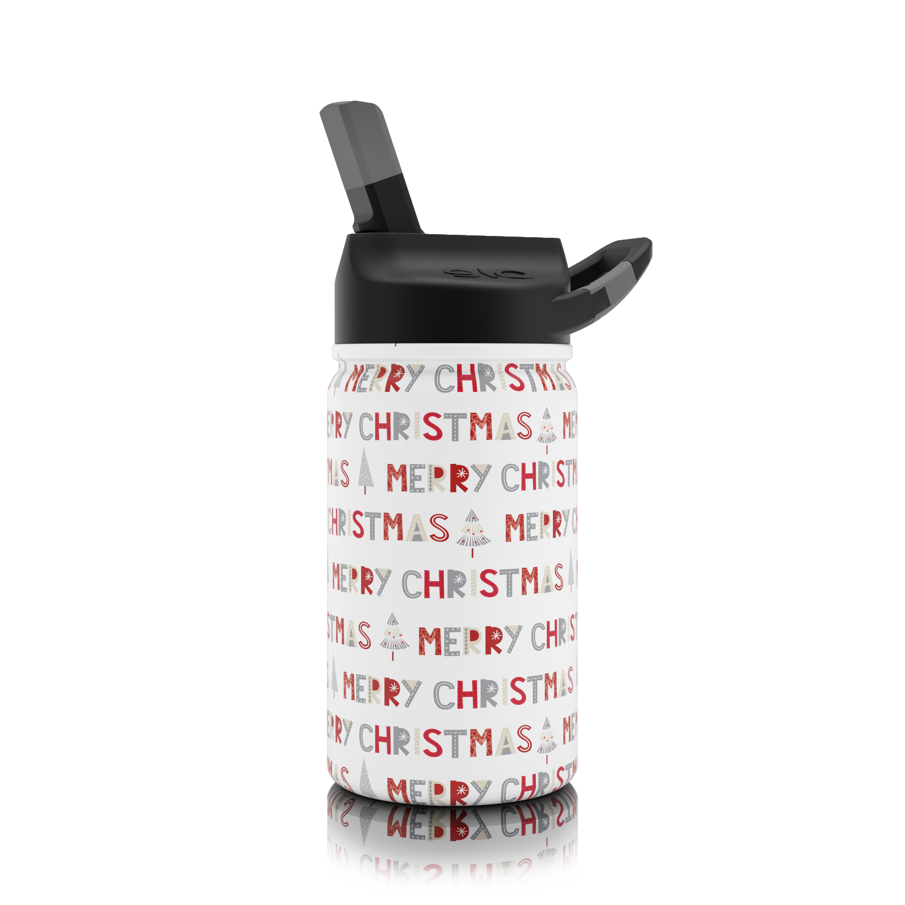 12 oz. lil SIC® Merry Christmas Water Bottle