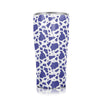 20 oz. Purple cow print