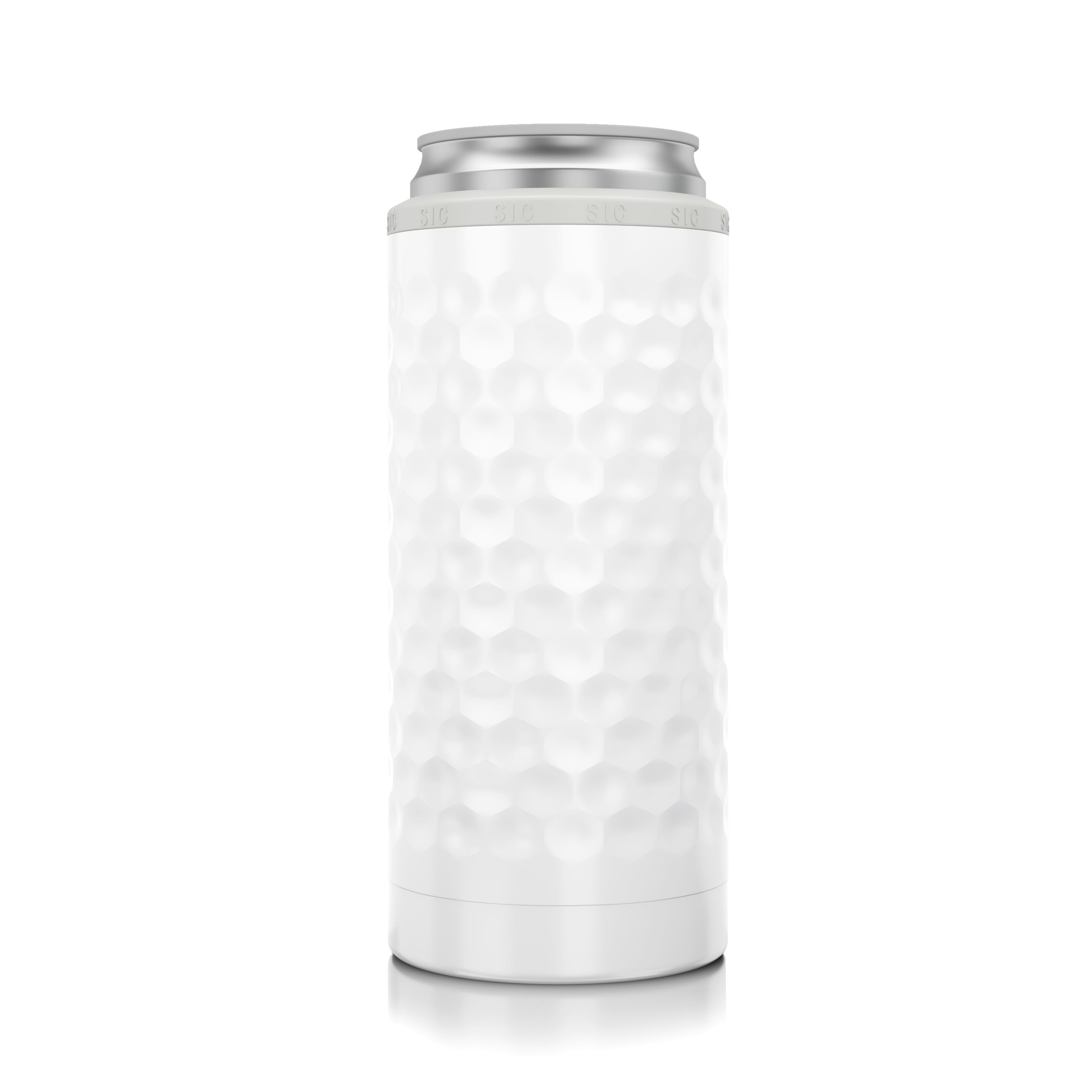 SIC® Slim Can Cooler Dimpled Golf®
