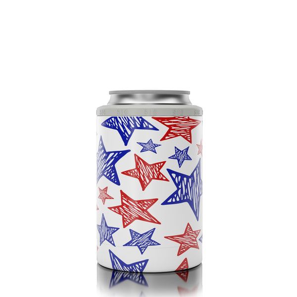 12 oz. Can Cooler USA Stars