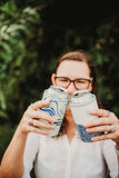 12 oz. Can Cooler Blue Marble