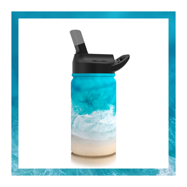 12 oz. lil SIC® Ocean Drone Water Bottle