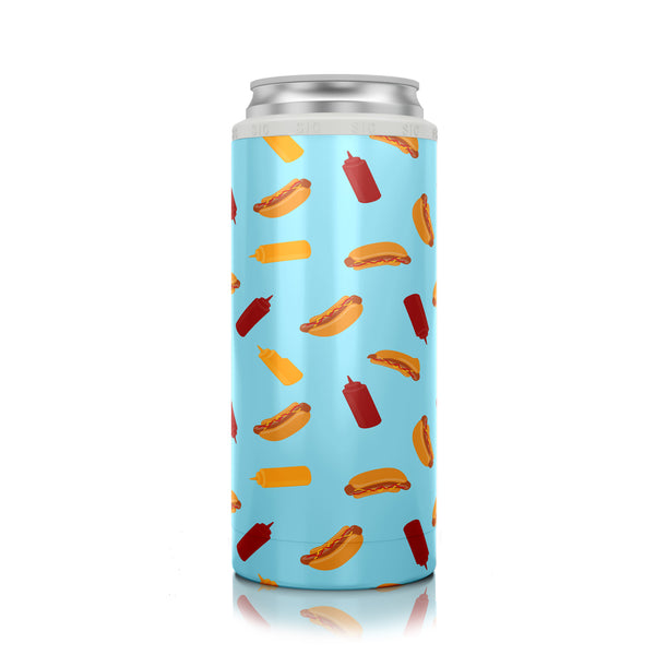 SIC® Slim Can Cooler Hot Dogs