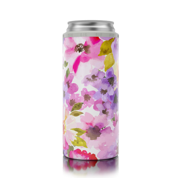 SIC® Slim Can Cooler May Flowers