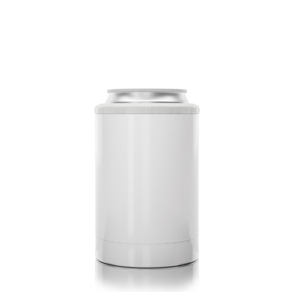 12oz. SIC® Can Cooler Gloss White
